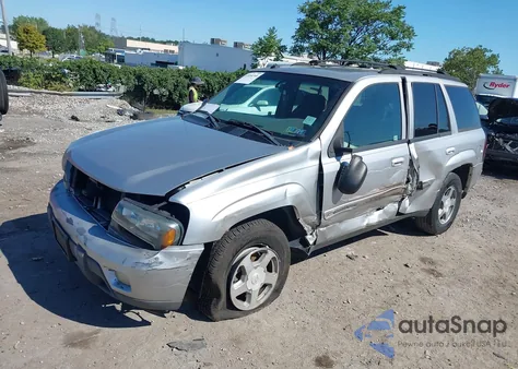 2004 Chevrolet Trailblazer Lt from USA, damaged, VIN 1GNDT13S642298177